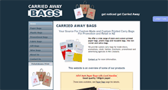 Desktop Screenshot of carriedaway.co.nz